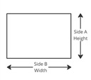 Float Glass, tempered, square or rectangle