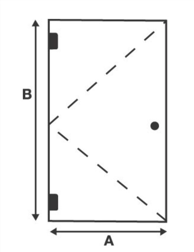 Single Shower Door